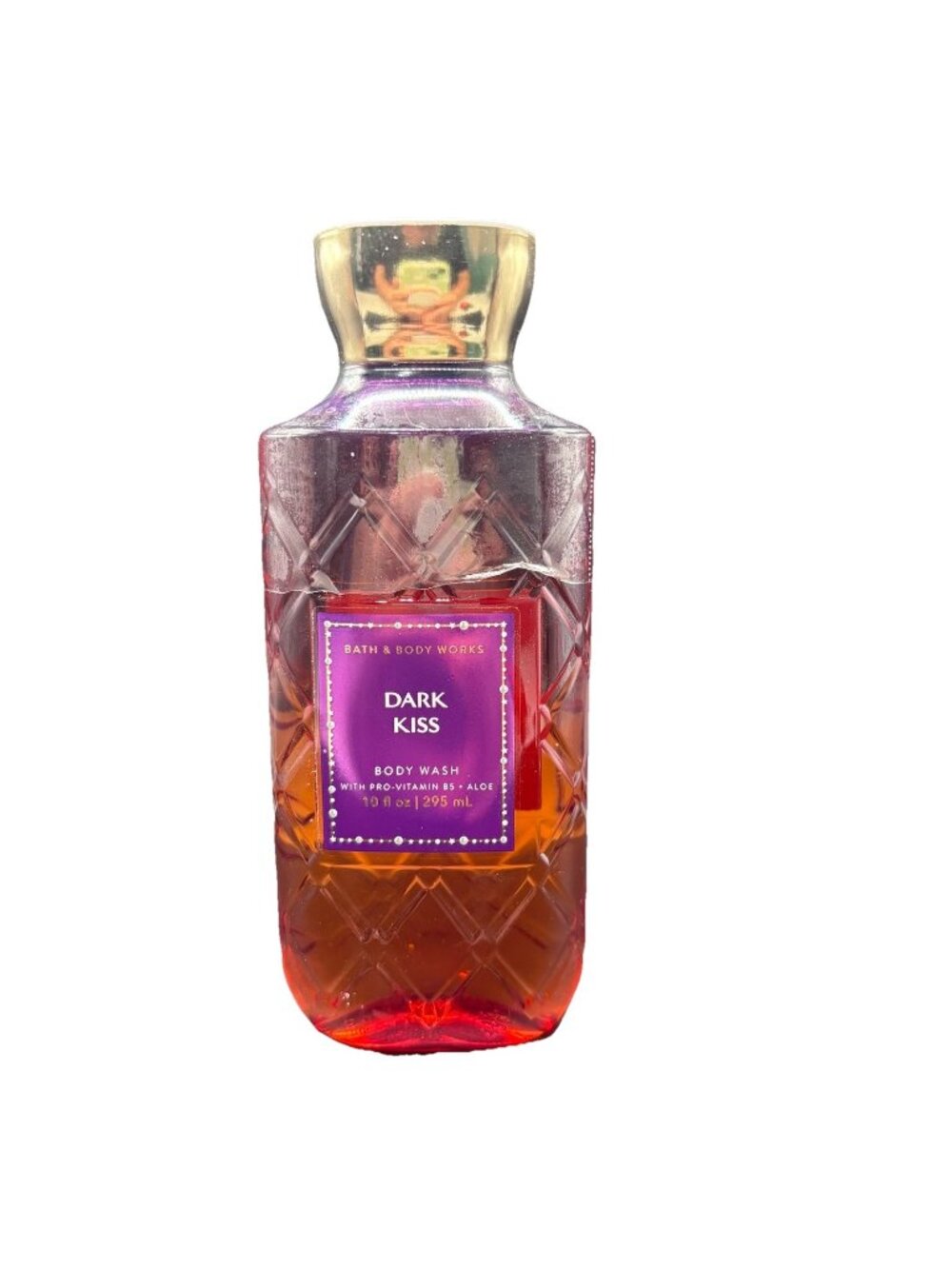 Bath & Body Works Dark Kiss Body Wash Shower Gel 10oz Raspberry Rose Plum Dark